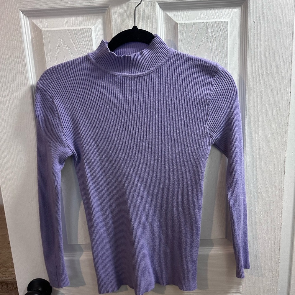 Ninee Women Long Sleeve Shirts Rib Knit Slim Fit Tops Basic Tee